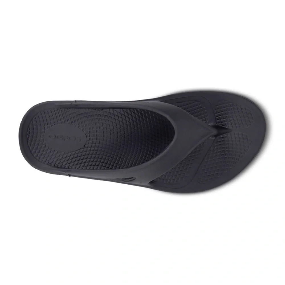 New Oofos Ooriginal Sandals in Black Size 9 Men’s